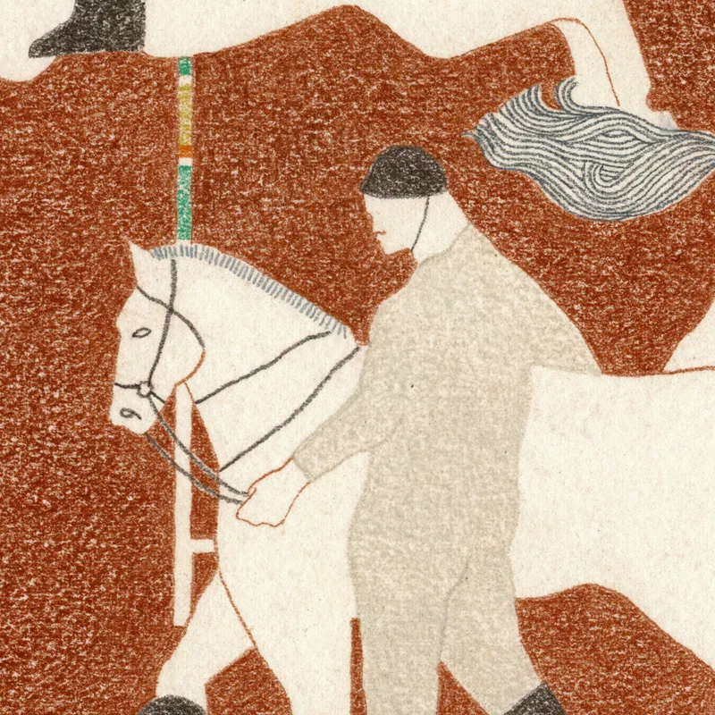 La Cavalcade - Lauréate du Concours de la Toile de Jouy 2024 (Prix du Public)